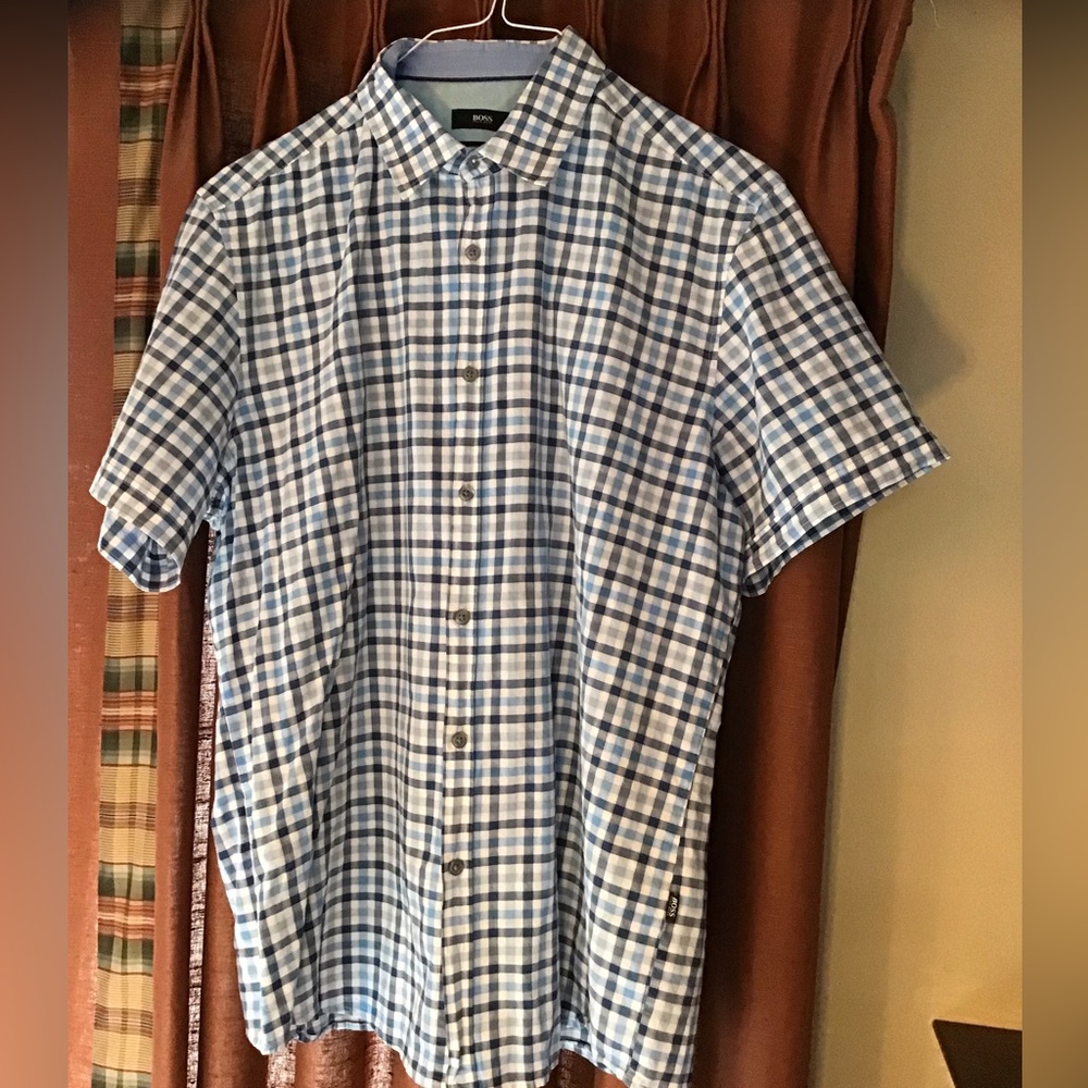 NWOT Hugo Boss Short Sleeve Shirt